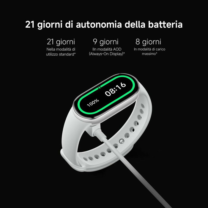 Bracelet d'activités Xiaomi Smart Band 10 Noir 1,72"