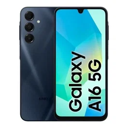 Samsung Galaxy A16 5G Smartphone 128Go Bleu Nuit - Écran 6,7" Super Amoled 90Hz, Triple Appareil Photo 50MP + Selfie 13MP, Autonomie 2,5 Jours, Charge Rapide 25W