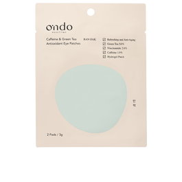 Ondo Beauty 36.5 Patches Antioxydants pour les Yeux avec Caféine et Thé Vert - 2 Unités