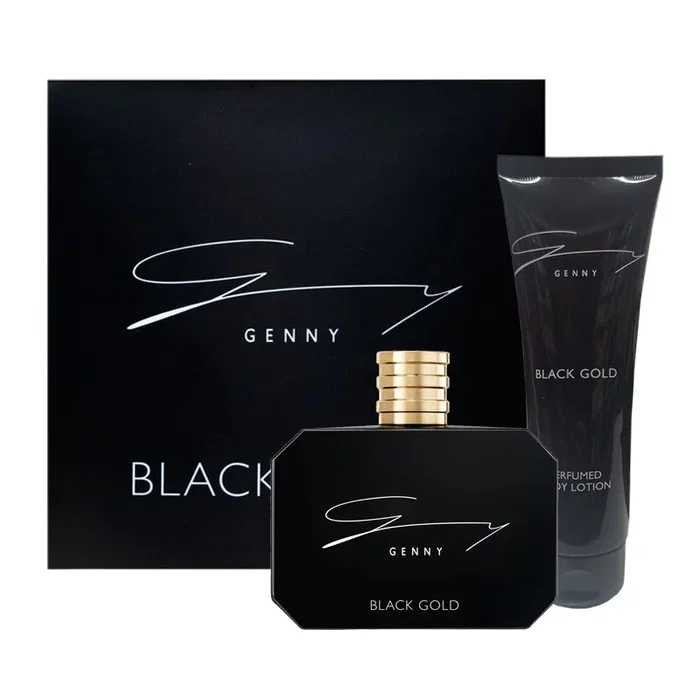 Genny Set Black Gold avec Lotion Corporelle et Eau de Toilette