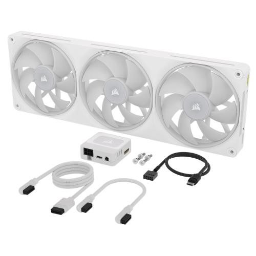 Corsair iCUE LINK LX360 RGB White 360mm Blanc
