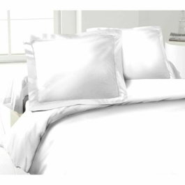 Lovely Home Lot de 2 Taies d'Oreillers 100% Coton Blanc 50x70 cm