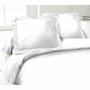 Lovely Home Lot de 2 Taies d'Oreillers 100% Coton Blanc 50x70 cm