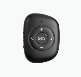 Leotec Smart Tracker GPS 4G Anti-Perte avec Appel SOS et Détecteur de Chutes, Noir