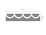 Innspiro Cartouche interchangeable pour machine à découper de bordures Ondes 10x43mm