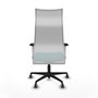 Piqueras y Crespo Chaise de Bureau Albacete Turquoise et Blanc