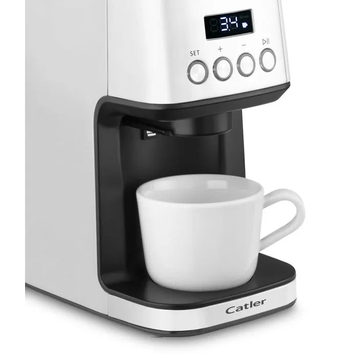 Catler CG 510 Moulin à café électrique en inox avec 31 niveaux de mouture