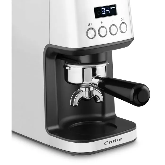 Catler CG 510 Moulin à café électrique en inox avec 31 niveaux de mouture