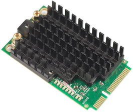MikroTik R11e-2HPnD Carte WiFi 802.11b/g/n miniPCIe Dual Chain 1000 mW (2312-2732 MHz)