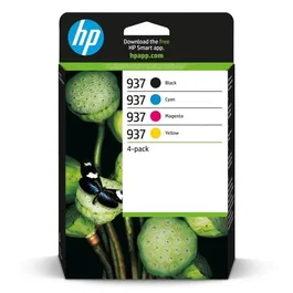 HP 937 Pack de 4 Cartouches d'Encre Authentiques CMJN