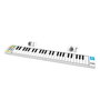 CEFA Clavier Bluetooth Pliable avec Haut-parleurs FP 49 00383CEFA