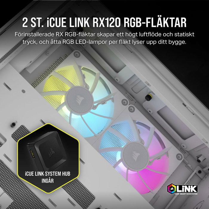 Corsair Boîtier PC 2500X Blanc