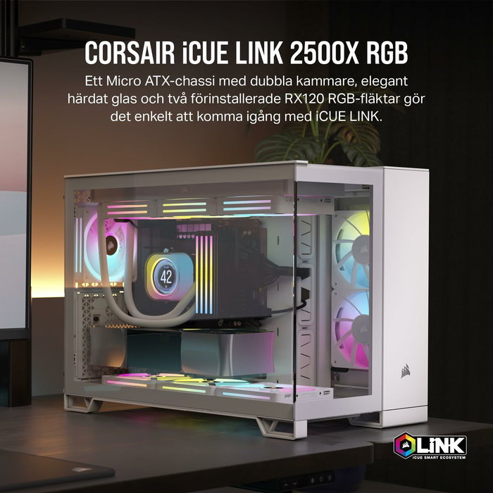 Corsair Boîtier PC 2500X Blanc