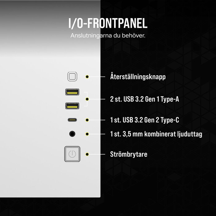 Corsair Boîtier PC 2500X Blanc