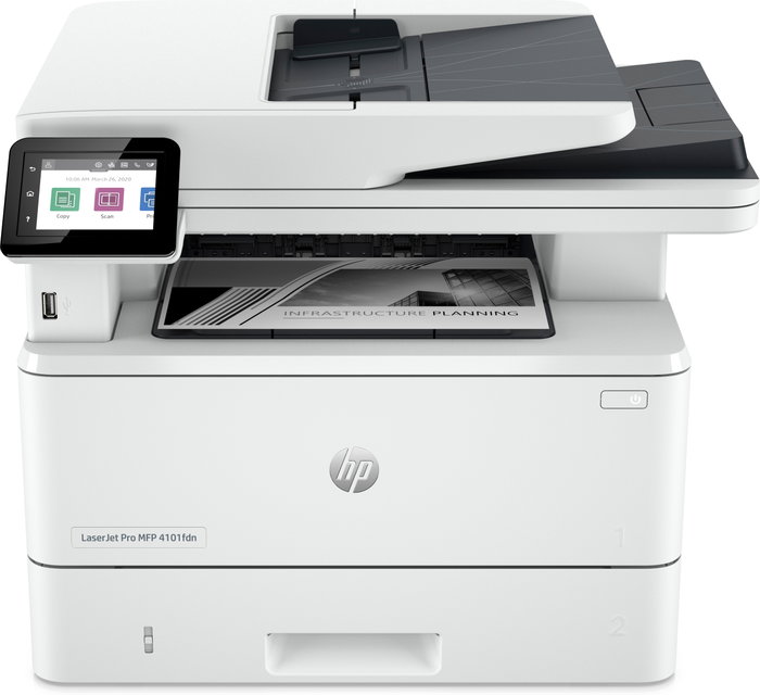 HP LaserJet Pro 4102fdn Multifonction Laser Monochrome Blanc HP LaserJet Pro 4102fdn Multifonction Laser Monochrome Blanc