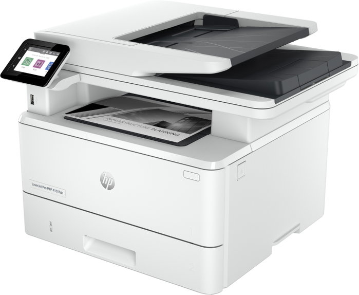 HP LaserJet Pro 4102fdn Multifonction Laser Monochrome Blanc HP LaserJet Pro 4102fdn Multifonction Laser Monochrome Blanc