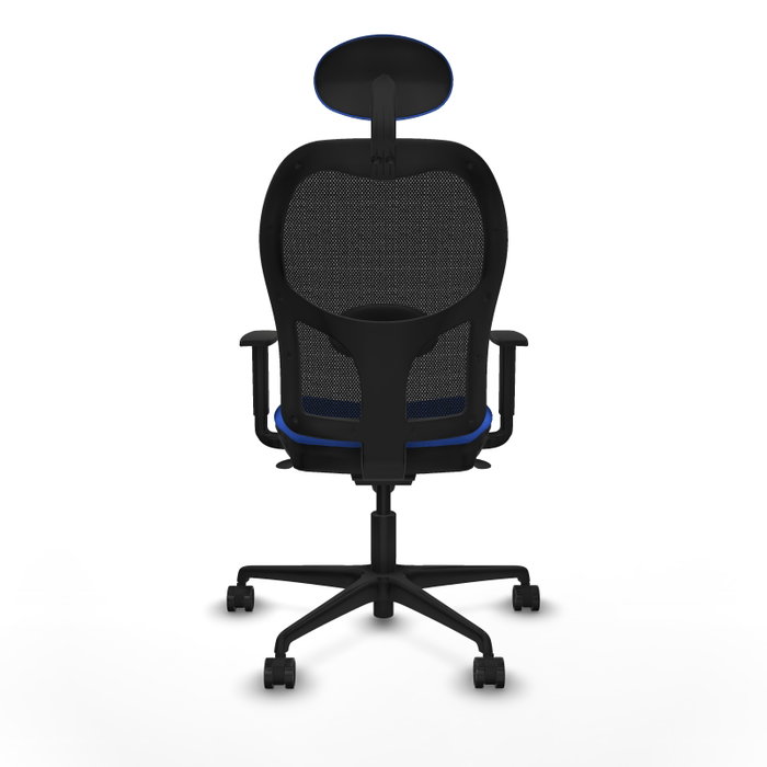 Chaise de Bureau avec Appui-tête Jorquera Piqueras y Crespo 1D036N1 Bleu