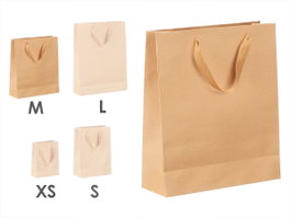 Pincello Sac en Papel Kraft Marron 33x28x10 cm - Sac à Provisions (Set de 48)