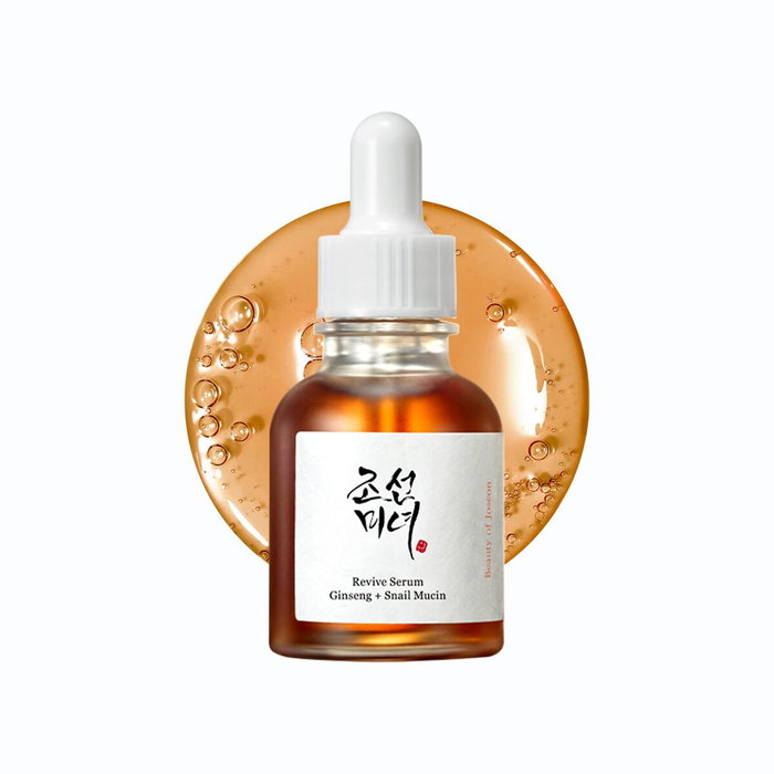 Beauty Of Joseon Sérum Réparateur REVIVE Ginseng & Mucine d'Escargot 30 ml Beauty Of Joseon Sérum Réparateur REVIVE Ginseng & Mucine d'Escargot 30 ml