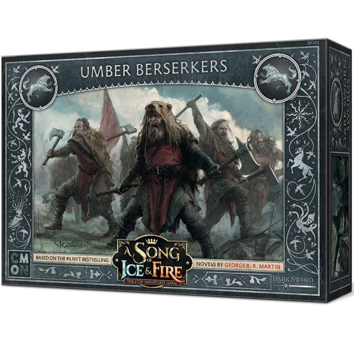 Asmodee Jeu de société Chanson de Glace et de Feu : Berserkers Umber - Extension pour Jeu de Miniatures Asmodee Jeu de société Chanson de Glace et de Feu : Berserkers Umber - Extension pour Jeu de Miniatures