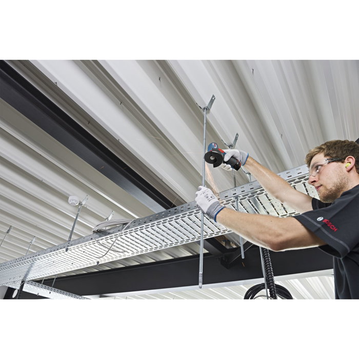 Bosch Professional GWS 12V-76 Meuleuse angulaire sans-fil avec 2 batteries 3,0Ah et L-BOXX Bosch Professional GWS 12V-76 Meuleuse angulaire sans-fil avec 2 batteries 3,0Ah et L-BOXX