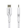 Startechcom Câble USB-C USB 2.0 de Charge et Données 1m Bluetooth Power Delivery 60W Blanc Réf. USB2CC1MNCWHE
