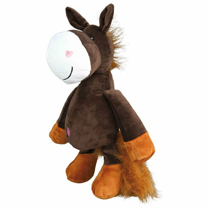 Jouet pour chien en peluche Trixie Polyester Tissu Peluche Cheval 32 cm