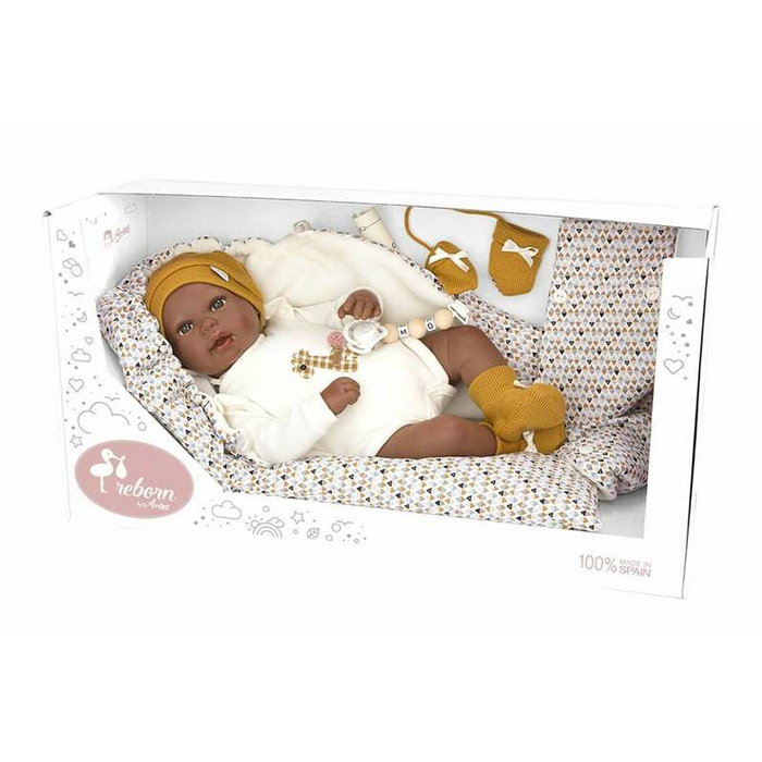 Arias Poupée Bébé Reborn Rafael 45 cm avec Sac Porte-Bébé Arias Poupée Bébé Reborn Rafael 45 cm avec Sac Porte-Bébé