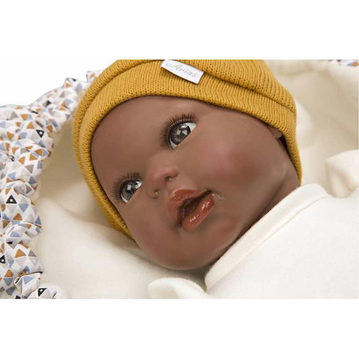 Arias Poupée Bébé Reborn Rafael 45 cm avec Sac Porte-Bébé Arias Poupée Bébé Reborn Rafael 45 cm avec Sac Porte-Bébé