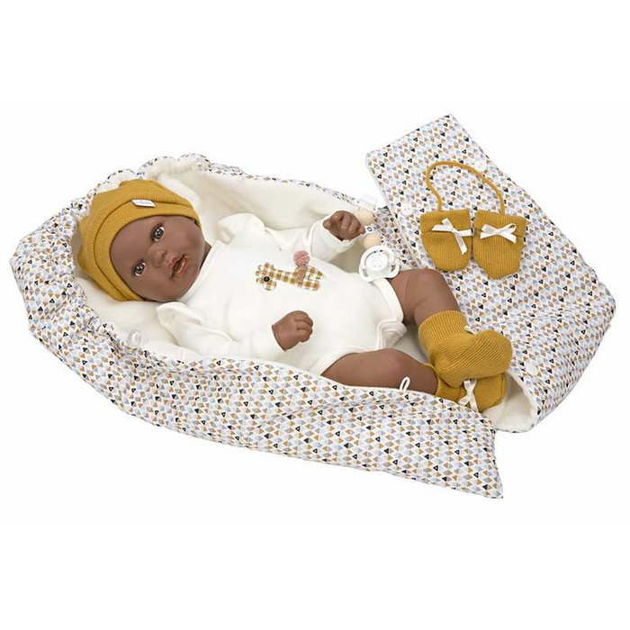 Arias Poupée Bébé Reborn Rafael 45 cm avec Sac Porte-Bébé Arias Poupée Bébé Reborn Rafael 45 cm avec Sac Porte-Bébé