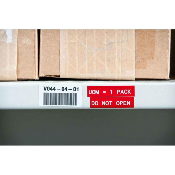 Brady 19.05 x 6400.8 mm - Rouleau d'étiquettes vinyle haute adhérence pour surfaces industrielles difficiles