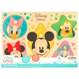WOOMAX Puzzle en bois Disney, 30 x 22 cm, pour enfants dès 24 mois