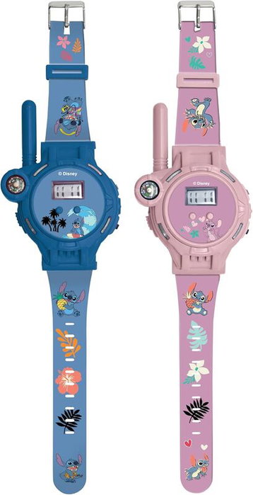 LEXIBOOK Montre Talkie-Walkie Stitch Disney