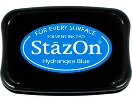 Tsukineko STAZON Bleu hortensia 95x65mm