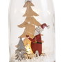 BigBuy Home Décorations de Noël Père Noël Bouteille Multicouleur
