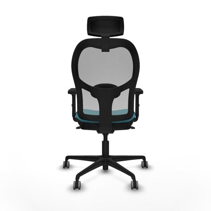 Piqueras y Crespo Chaise de Bureau avec Appui-tête 2D036G2 Turquoise Piqueras y Crespo Chaise de Bureau avec Appui-tête 2D036G2 Turquoise