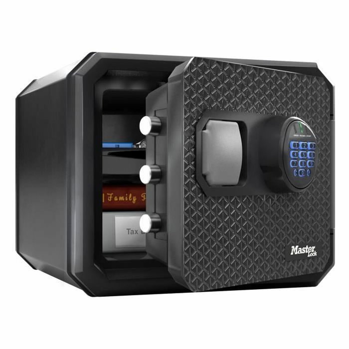 Master Lock FPW082FTCML Coffre-fort ignifugé et étanche avec combinaison électronique Master Lock FPW082FTCML Coffre-fort ignifugé et étanche avec combinaison électronique