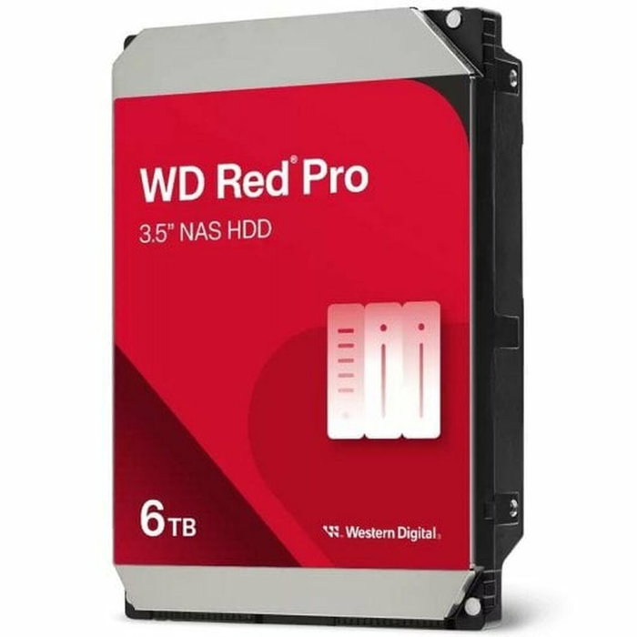 Western Digital WD6005FFBX Red Pro 6 To 3,5 pouces 7200 rpm SATA