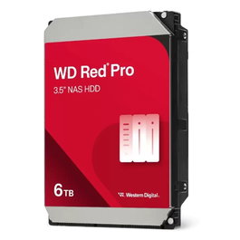 Western Digital WD Disque dur interne Red Pro 6 TB SATA III 3,5 pouces CMR 7200 RPM WD6005FFBX