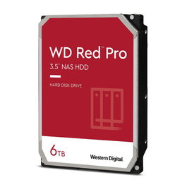 Western Digital WD Red Pro - Disque dur NAS 6 To SATA 7200 tr/min 256 Mo de cache, pour environnements professionnels 24/7