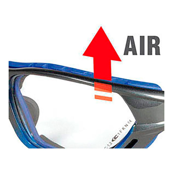 Cofra Combowall lunettes de protection incoloras