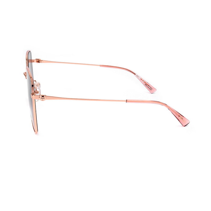 Moschino MOS072/G/S DDB Lunettes de Soleil Femme Métal Carré Branches 145 mm Protection UV400