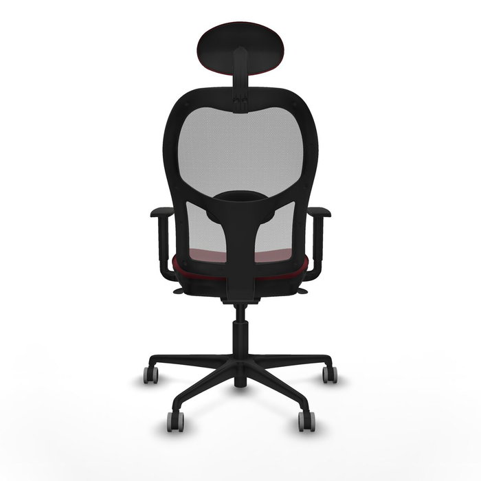 Piqueras y Crespo Chaise de Bureau avec Appui-tête Jorquera 1D036G1 Bordeaux