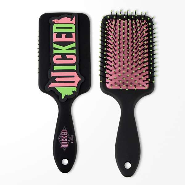 Cerdá Cepillo Rectangulaire Wicked - Recommandé à partir de 3 ans - Couleur Noir