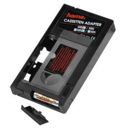 Hama 00044704 Adaptateur VHS-C vers VHS, Noir