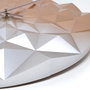 TFA Horloge murale DIAMOND rose gold métallique 60.3063.51