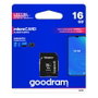 Goodram Carte Mémoire Micro SD 16 Go Classe 10 UHS-I avec Adaptateur M1AA-0160R12