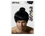 Peluca - Perruque Samurai Noire Avec Haut Chignon 150g - Pour Cosplay, Théâtre, Fêtes