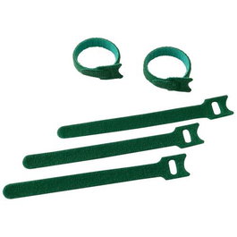 Future Lot de 5 bandes de serrage en tissu avec auto-agrippement