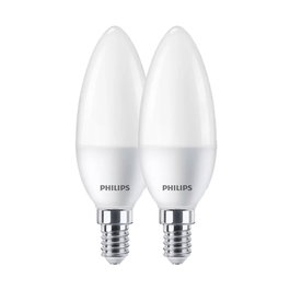 Philips Ampoule LED E14 7W 806lm 4000K Lumière du jour Lot de 2